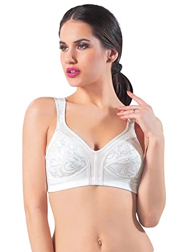 Image of Dazzle 61827 Women's Non Wired Non Padded Bra (Star White 34C)