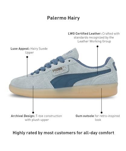 Image of Puma Unisex-Adult Palermo Hairy Sneaker