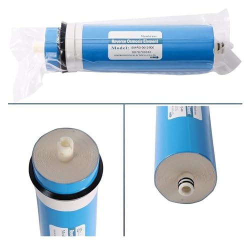 Filtro de agua por ósmosis inversa 500GPD para encimera y bajo fregadero doméstico, 3 piezas 5