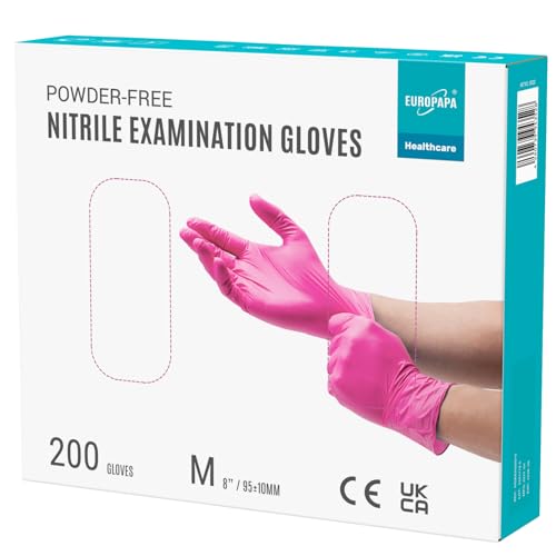 Europapa 200x Nitrilhandschuhe puderfrei M