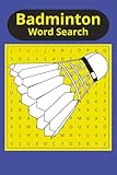 Badminton Word Search Puzzle: Word Search Puzzle