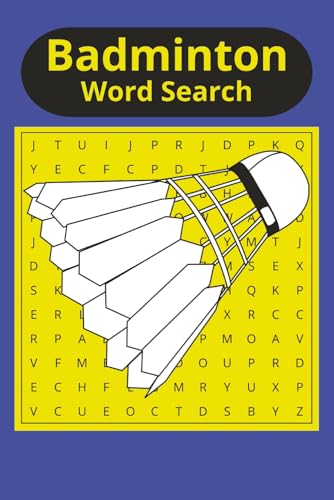 Badminton Word Search Puzzle: Word Search Puzzle