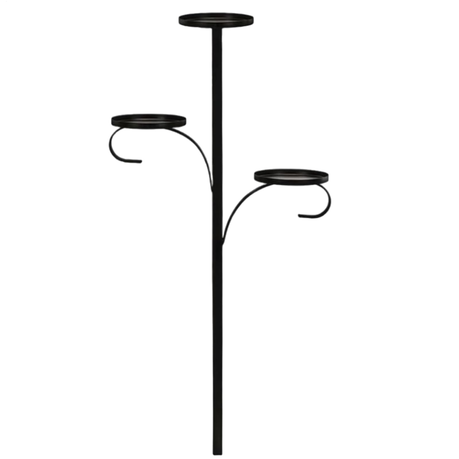 Bougeoir pour l'intérieur style arbre à 3 étages avec décorations de Noël et d'automne