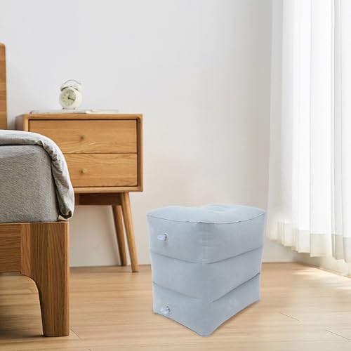 Repose-pieds gonflable réglable accessoire de voyage compact - 6