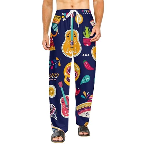 Vêtements de nuit long pour femme avec poches pratiques et motif crâne