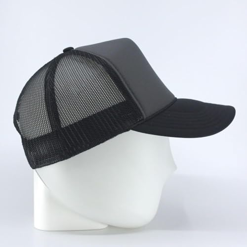 Image of The Vintage Year High Crown Foam Mesh Camouflage Trucker Hat Baseball Cap