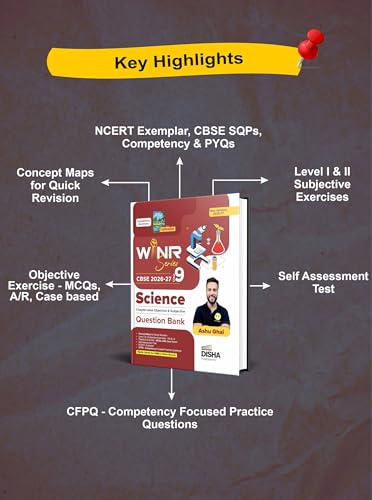 Image of WINR Series CBSE 2026-27 Class 9 Science Chapter-wise Objective & Subjective Question Bank | One-shot solution for 2027 Class IX Exam | NCERT, Exemplar, SQP, Competency | Fully Solved