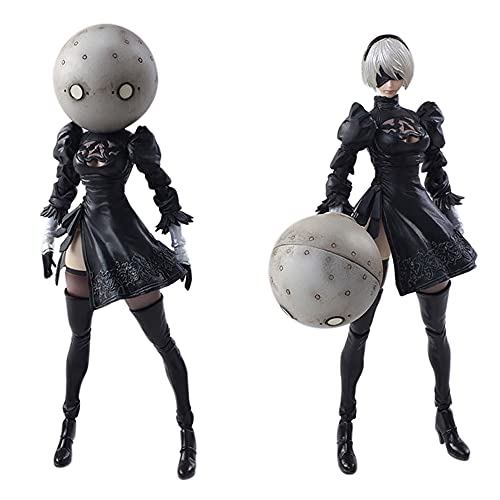 Vkeizbi Anime Game 2B Girl Pvc Action Figure Model Toys Doanime Figures Character Statue Boxed Toy Collectibles Toy Figurines Toys Anime Decoration Ornament Figures Character Statu #TOP4
