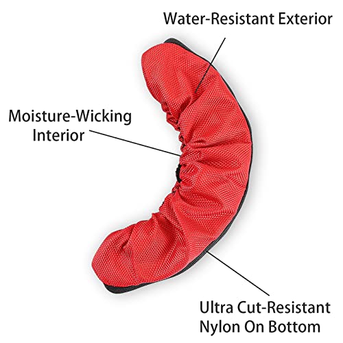 Qchengsan Ice Skate Blade Covers,Skate Guards,Guards For Hockey Skates,Figure Skates And Ice Skates,Skating Soakers Blades Cover For Kids Youth Adult,Skate Accessories For Men Women Boys Girls #TOP3