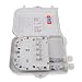 Produktbild Homyl Splitterbox faseroptisch Anschlussbox FTTH-Glasfaser Optischer Verteilerkasten mit 8 Anschlüsse1 x 8-Kern