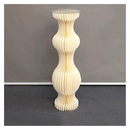 Colonnes empilables en carton pour décoration de salle de mariage et shooting photo unique