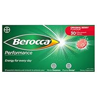 Berocca Energy Vitamin, Original Berry - 30 Effervescent Tablets