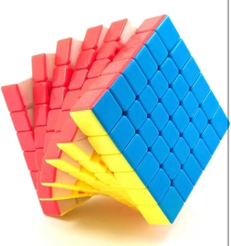 Image of MoYu Meilong Professional Speed Cube, Stickerless Magic Puzzle Cube with Instructions (Size 6x6)