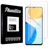 PHONILLICO Vetro temperato per Honor X7 [2 Pezzi] Pellicola Protettiva Trasparente Vetro Protezione Schermo