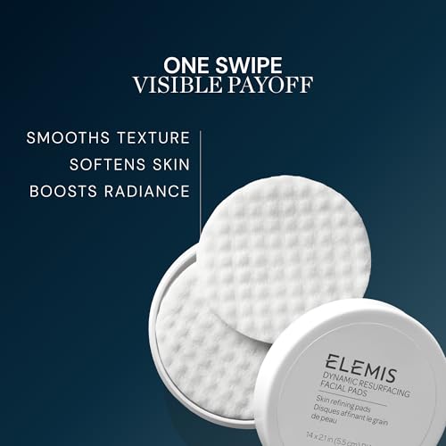 Image of ELEMIS Dynamic Resurfacing Facial Pads, Gentle Textured Treatment Facial Exfoliating Pads