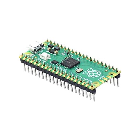 Raspberry Pi Pico Board with Soldered Header Raspberry Pi Pico RP2040 Microcontroller Development Board with Pre-soldered Headers Cover