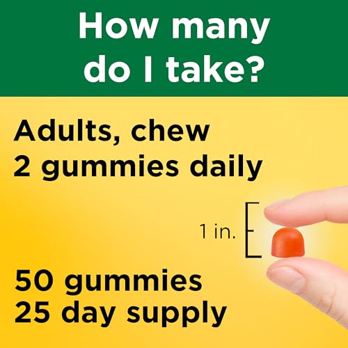 Nature Made Vitamin D3 K2 Gummies, 50 Gummy Vitamins - image 5