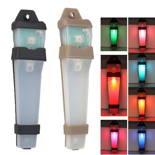 Lampe clignotante pour casque tactique avec conversion 7 couleurs - 2