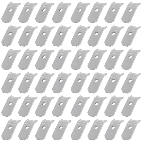 Clips d'ancrage pour plancher de bateau et remorque | Fixation bois 48 pièces