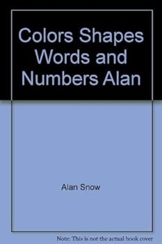 Hardcover Colors Shapes Words and Numbers Alan Book