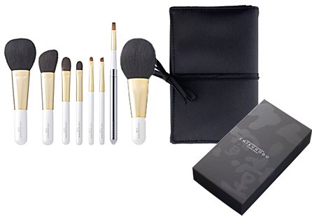Amazon.co.jp: 熊野筆 竹宝堂 正規品 Gシリーズ 8点セット(G-1,2,3,4,5 