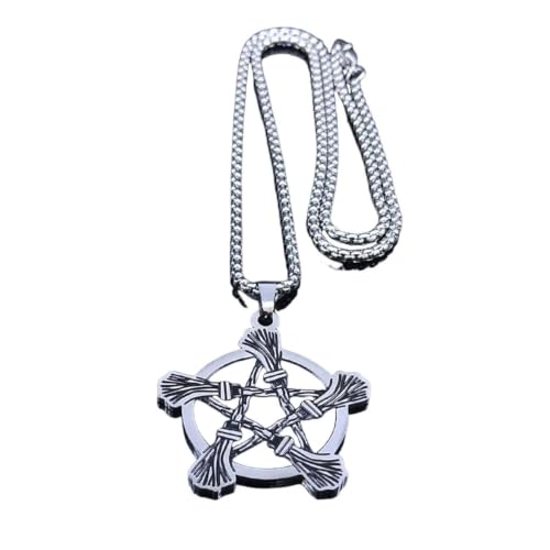 Collier pentagramme sorcellerie pour affirmer votre identité Wicca sans compromis