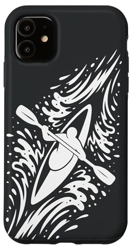 Kayak Canoes-Boat Kayaking, JbN tBbVO JbN V[JbN ނ JbN X}zP[X iPhone 11 p
