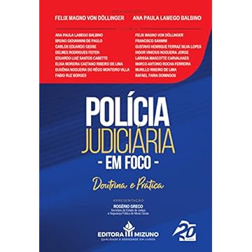 Capa do livro Polícia Judiciária em Foco. Doutrina e Prática