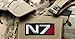 N Mass Eff. Embroidered 3.5 Hook Fastener Patch
