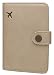 Zoppen Unisex RFID Blocking Travel Passport Holder Id Card Cover, Hazy Taupe