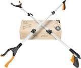 EZPIK 2 X 43 Grabber Tool +magnets - Extra Long Handled Reacher Grabber Pickup Tool - Grabbers For E