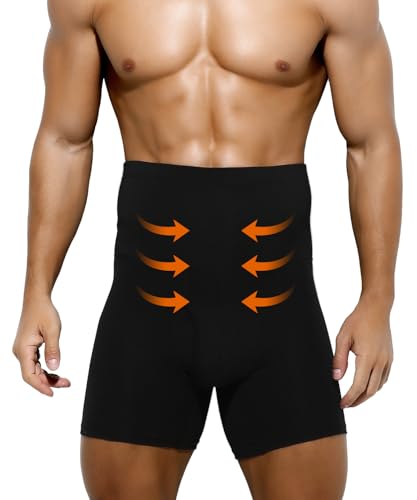 Casey Kevin Faja Hombre Reductora Abdomen Elástico Cintura Alta Fajas