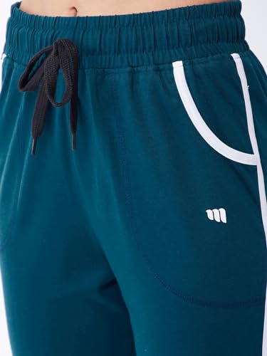 Image of Modeve Women Striped Cotton Blend Capri