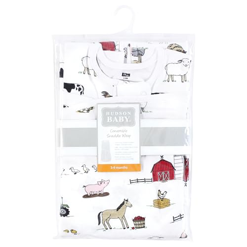 Image of Hudson Baby Baby Convertible Swaddle Sleep Sack