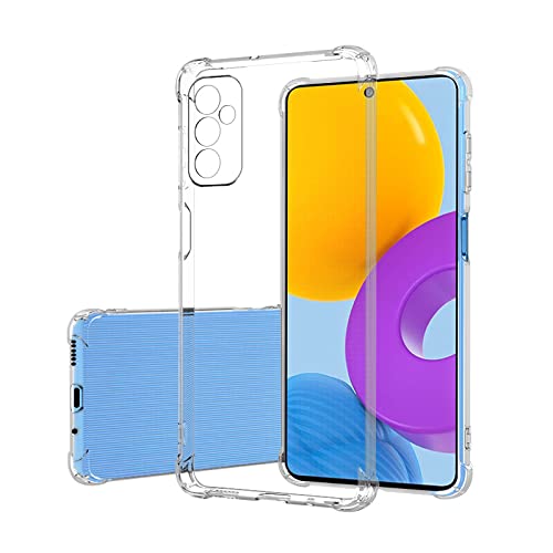Image of Bumper || Transparent || Edge to Edge Protection Back case Cover for Samsung A04s - Transparent