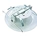 HALO RL56 Integrated LED Recessed Ceiling Light Fixture Retrofit Downlight Trim at 90 CRI, 3000K Soft White, White, 5 in. and 6 in.