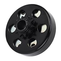 Generic 20 Mm 10T Hochfeste Kart-Rennkupplung, Verbessert das Fahrerlebnis, Passend für Mini-Bikes und Go-Karts mit 420-Ketten-Flachachse, 210 Cc 168F 170F-Motor