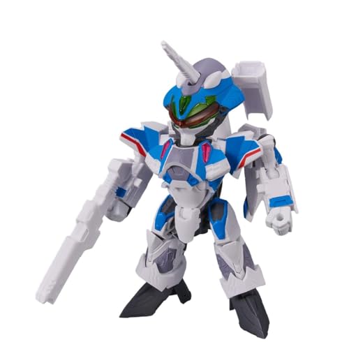 Vf-31j Siegfried with Freyja wion Fig 10 cm, Macross Tiny Session