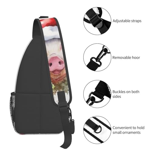 Bolso cruzado casual para hombre y mujer miniatura 5