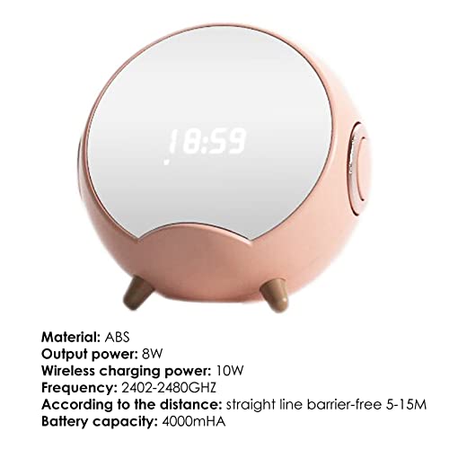 Wekker Q8 Draadloze Luidspreker High Fidelity Voice Control Multifunctionele Bluetooth-Compatibel 5.0 Snel Opladen… - Image 8