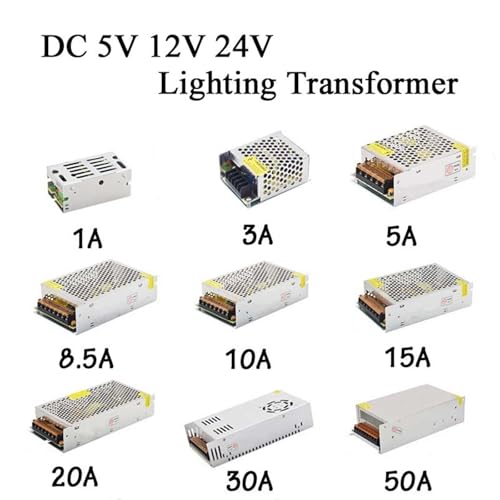 Transformateur éclairage CA vers CC 12V 5A alimentation haute performance - 2