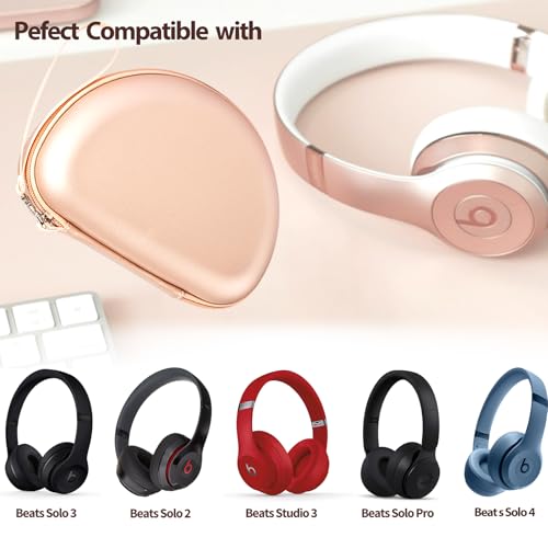 Étui rigide Beats Studio Pro doré : protégez votre casque des rayures - 2