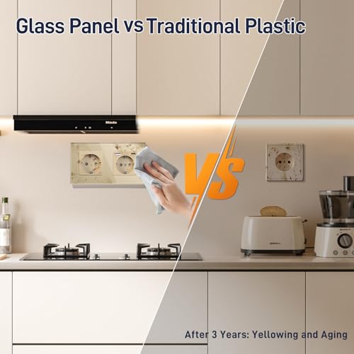 BSEED Doppelsteckdose Schuko Steckdose mit einem USB/Typ C 16Amp USB C Steckdose Unterputz Steckdose Glas Einbausteckdose mit 157mm Wandsteckdose Gold