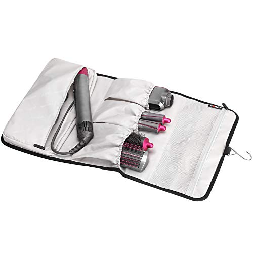BUBM Storage Bag Compatible with Airwrap Styler, Travel Bag for Airwrap Styler and Attachments, Black
