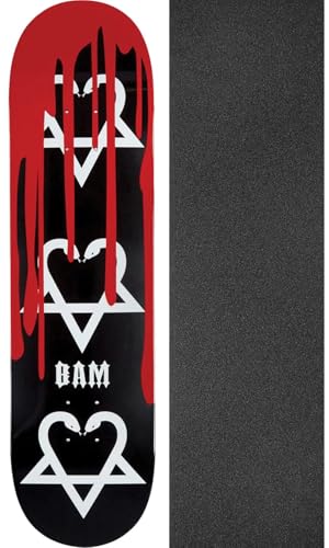 Zero Skateboards Bam Margera Snakes Blood Skateboard Deck -