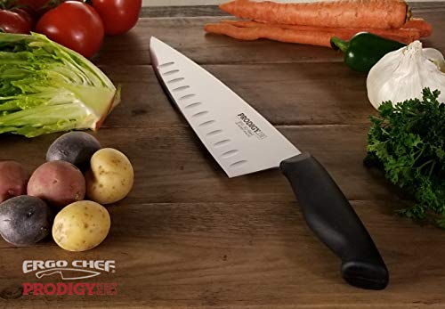 Ergo Chef Prodigy Series Chef’s Knife With Hollow Ground Edge, 10-Inch #TOP2
