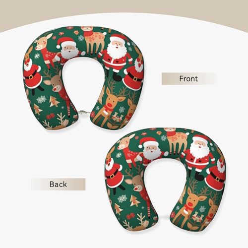Almohada cervical de espuma viscoelástica para viaje miniatura 2