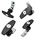 Universal RV T-Handle Door Lock with 2 Key Trailer Toolbox Drawer Cabinet Door Lock Latch for RV 1Pcs(Black)