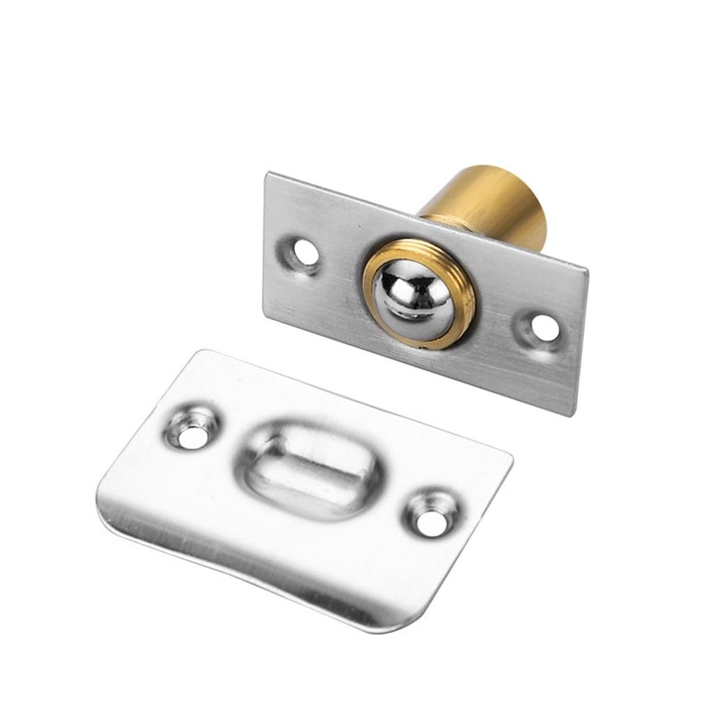 Resorte invisible de acero inoxidable con regulación de cobre para puerta