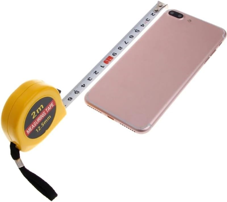 2m Tape MeasureMetric Steel Measuring Ruler Distance Measuring Tool Pocket Ruler Tool Sewing Cloth Metric Tailor Measuring Tools